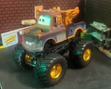 Custom 164 Scale Hot Wheels Monster Jam Truck Disney Pixar Cars Tow Mater Gold