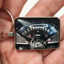 Vintage Chevrolet 210 Chevy Belair Speedometer 1955-1956 Reproduction Keychain