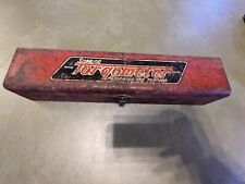 Snap-on Torqometer Tq-12-a Torque Wrench Untested 150 Lbs W Case  I 702 Ja