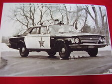 1963 Chrysler Police Car  11 X 17 Photo Picture