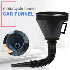 Flexible Large Funnel Oil Water Gas Fuel Spout Funnel For Car Motorcycle Boat