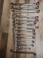 Snap-on Tools 13 Piece 7mm-24mm Metric Flank Drive And Plus Wrench Set Oexm Read