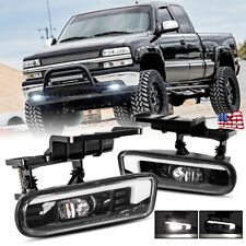 For Chevy 99-02 Silverado 2000-2006 Suburban Tahoe Led Driving Fog Lights Lamps