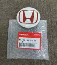 Honda Genuine Nsx R White Logo Wheel Center Cap 44732-sl0-960 Oem 1piece New