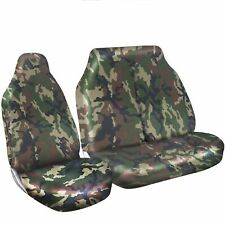 Heavy Duty Green Camouflage Van Seat Covers 21 Fits Renault Master And Traffic