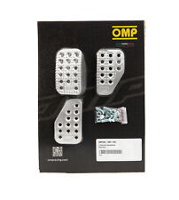 Omp Racing Sand-blasted Aluminum Pedals Set Of 3