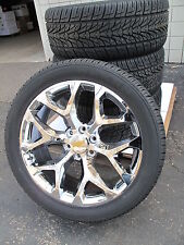 22 New Chevrolet Tahoe Silverado Suburban Chrome 4 Wheels 2854522 Tires 5668 G