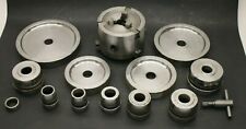 Ammco 6e 3-jaw Chuck Double Taper Adapter Kit Fits 1 Arbor Shaft Brake Lathe