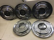 Lot Of 5 1956 56 Desoto 15 Wheel Cover Hubcaps