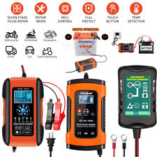 1224v Smart Automatic Battery Charger Maintainer Motorcycle Car Trickle Float