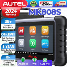 2024 Autel Maxicom Mk808s Bidirectional Car Diagnostic Scanner Tool Key Coding