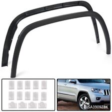 Fit For 2011-2017 Jeep Grand Cherokee Fender Flares Front Left Right Black Pair
