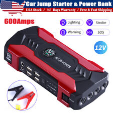 30000mah Portable Car Jump Starters 12v Battery Boosters Jumper Box Power Bank