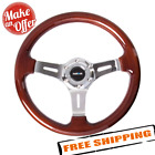 Nrg Innovations St-015-1ch 330mm Classic Cherry Wood Grain Steering Wheel
