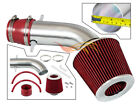 Bcp Red For 2001-2003 Acura Cltl Type-s 3.2l V6 Ram Air Intake Kit Filter