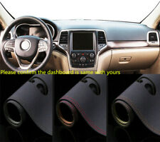Leather Car Dashmat Dash Mat For Jeep Grand Cherokee 2011-2017 Dashboard Cover