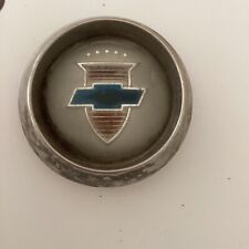 1951 1952 Chevy Deluxe Steering Wheel Horn Button Emblem