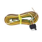 25 4 Pin Flat Trailer Wiring Harness Kit Wishbone Style For Trailer Tail Lights
