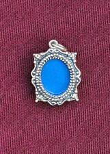 Reo .925 Sterling Silver Charm Oval Picture Frame