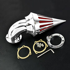 Spike Air Cleaner Intake Filter Fit For Harley Sportster 883 1200 04-19 Chrome