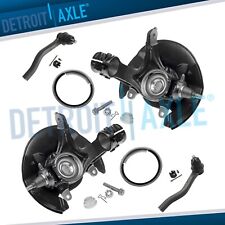 Front Knuckles Wheel Hubs Outer Tie Rods For 2013 2014 2015 2016 Honda Accord