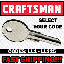 Craftsman Toolbox Key Cut To Your Code Ll1 - Ll225