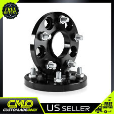 2pc 15mm Black Wheel Spacers 5x4.5 For Is250 Is300 Is350 Gs300 Gs350 Gs460 Camry