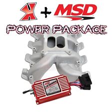 Performer Rpm Style Carb Intake Manifold Ls1 5.3l Ls2 6.0l Msd 6014 Red Box