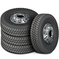 4 Tires Zenna Dr-750 22570r19.5 Load G 14 Ply Drive Commercial