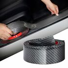 Parts Accessories Carbon Fiber Vinyl Car Door Sill Scuff Plate Sticker Protector