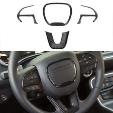 4x Steering Wheel Trim Emblem Kit Sticker Decal Cover For 2014 Up Dodge Durango