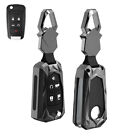 Zinc Alloy Silicone 5 Buttons Car Key Case Cover Chain For Chevrolet Gmc Buick
