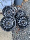 16 Ford Volvo Steel Wheels Set Of Four