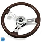 1969-1988 Chevy Wood Steering Wheel Chrome Spokes With Ss Center Cap Kit