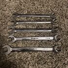 Snap On 5 Pc 6-point Metric Open-endflare Nut Wrench Set Rxsm605 Usa 10-14