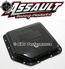 Gm Chevy Turbo 350 Black Automatic Transmission Pan - Stock Capacity Th350