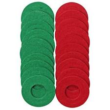 Ags Battery Terminal Protector Anti-corrosion Felt Fiber Washers 10 Green And 1
