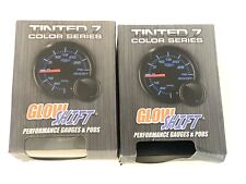 Pair Of Glow-shift Tinted 7 Color Series Performance Gauges Pods