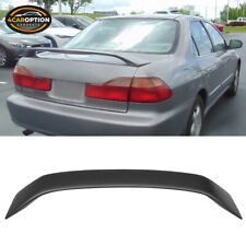 Fits 98-02 Accord 4dr Oe Style Rear Trunk Spoiler Wing W 3rd Led Brake Tape