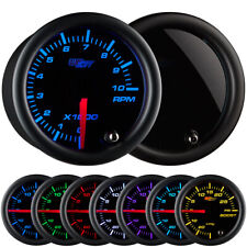 Used Glowshift Tinted 7 Color 2 Inch Tachometer Rpm Gauge