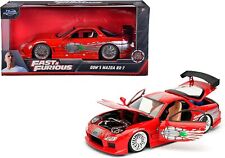 Fast And The Furious 8 1993 Mazda Rx-7 124 Scale Die-cast Metal Vehicle Jada