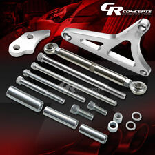 Polished Aluminum Alternator Bracket W Tensioning Rod For Ford 302 5.0 L Liter