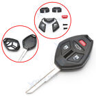 For Mitsubishi Galant Eclipse Lancer Evo 4 Buttons Remote Key Shell Fob