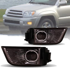 Fog Lights For 2003-2005 Toyota 4runner Driving Front Bumper Lamps Smoke Lens