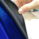 2pcs Car Front Rear Door Edge Weatherstrip Soundproof Rubber Sealing Strips