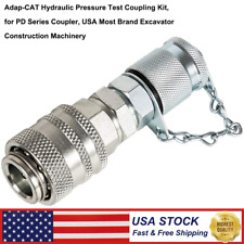 Adap-cat Fuel Pressure Test Coupling Kit For Pd Coupler Usa Brand Excavator