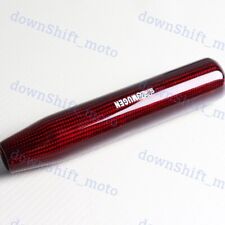 Red Carbon Fiber Mugen Shift Knob For Accord Civic Si S2000 Prelude Mdx Manual