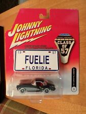 2005 Johnny Lightning Class Of 57 Florida Fuelie License Black Corvette Hardtop