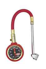 Milton Dial Tire Pressure Gauge With Dual Foot Air Chuck And 11 In. Rubber Hose
