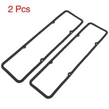 2pcs Valve Cover Rubber Steel Core Gaskets Fit For Chevy Sbc 283 305 327 350